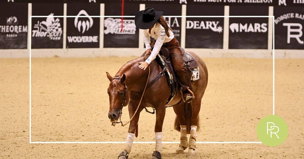 Hazardouz Material, Erin Taormino Win Run For A Million Cow Horse Challenge